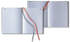 Numbered Blank Paper Notebook