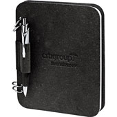 Recycled Leather Ring Notepad